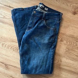 Mens Wrangler Retro Slim Boot 33x32